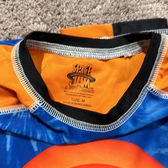 SPACE JAM!! Swim set! Great condition! Size medium top and small bottoms! - Picture 7 of 8